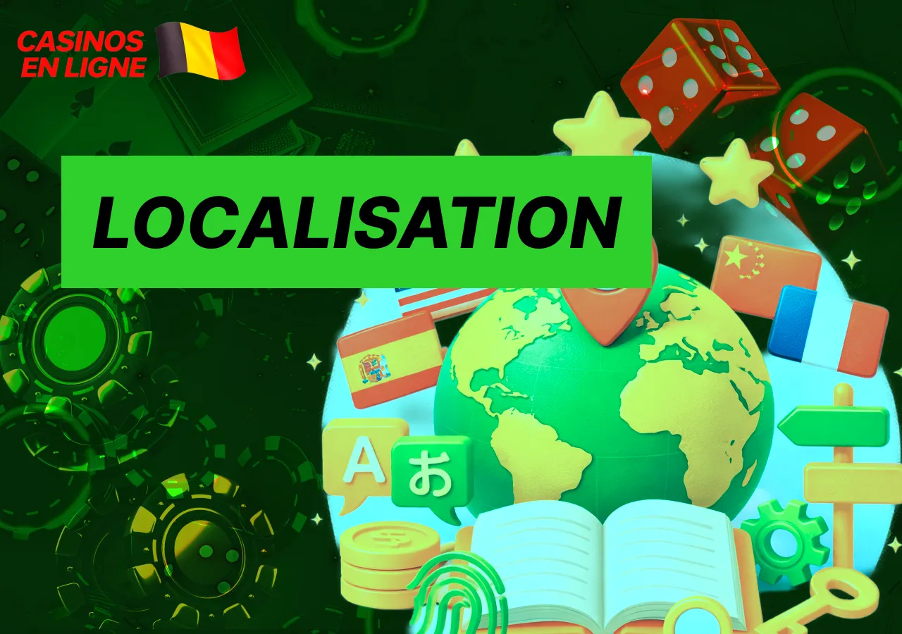 La localisation inclut la langue, la devise et l’adaptation au public cible.