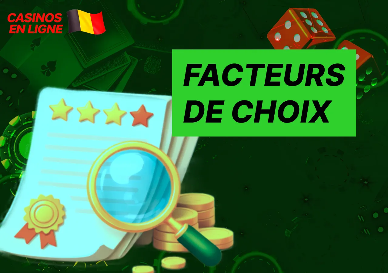 Les principaux critères de sélection incluent les jeux, les licences et la facilité d’utilisation.