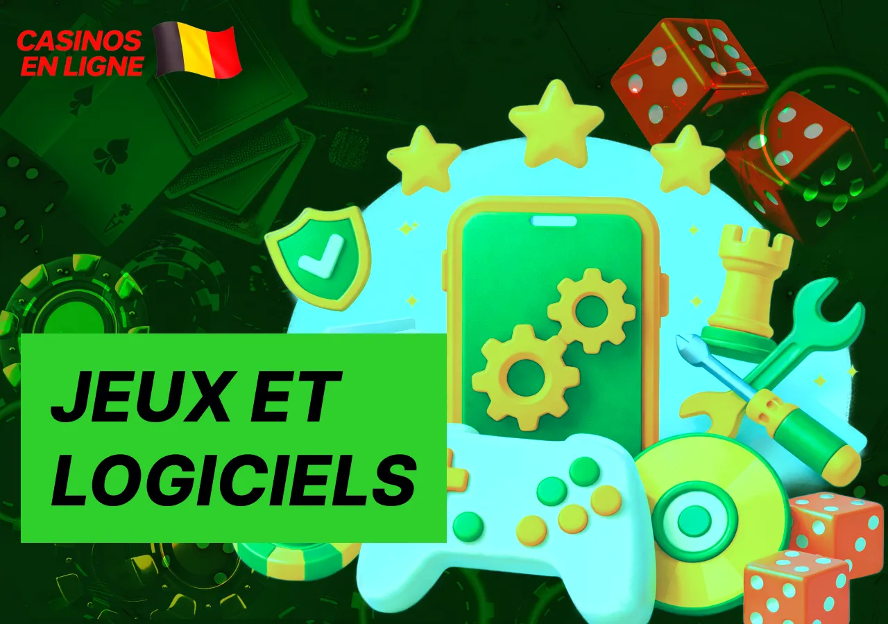 La sélection de jeux et les logiciels influencent la qualité globale du casino.